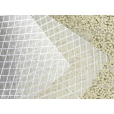 Dura-Skrim White Hydroponic Plastic Liner 20 mil String Reinforced & UV Resistant